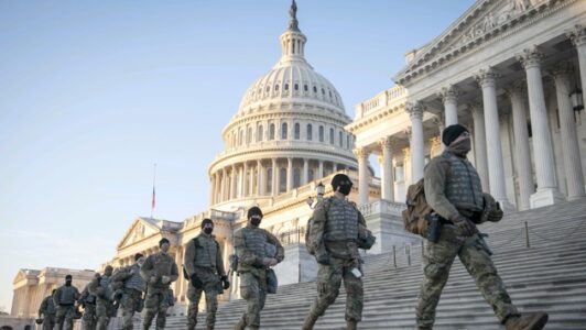 Up to 20,000 Guardsmen, many armed, will now help with inauguration security