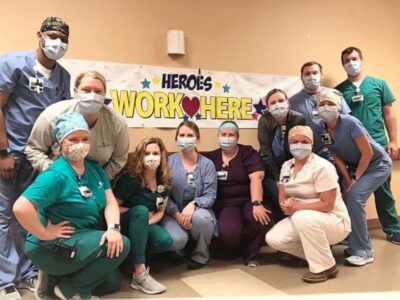 Health care worker and mother of 2 loses home in fire, now her colleagues are stepping in