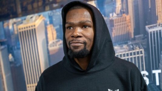 Nets’ Kevin Durant to miss two games due to hamstring strain