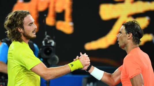 Australian Open: Tsitsipas knocks out Nadal with five-set win in quarterfinals