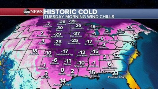 Another storm heading to snow-slammed South, vaccinations disrupted in Texas, Florida: Latest