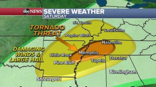 New storm could produce more tornadoes for South this weekend