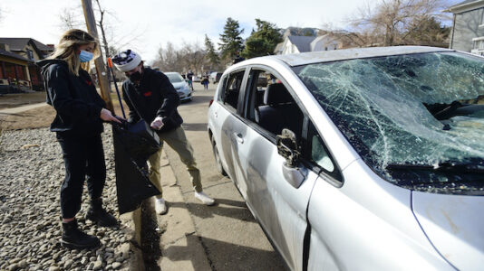 Hundreds of rowdy revelers throw out-of-control street party near University of Colorado, Boulder, campus