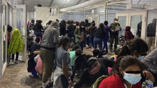 New photos show migrants in overcrowded Border Patrol facility in Texas