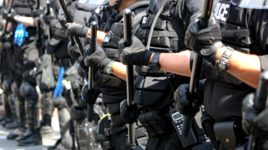 Police declare riot in Portland as protesters mark one year since George Floyd’s death