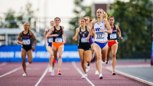 Anna Camp Is No. 2 Qualifier For Women’s 1500-Meter Final; Kate Sorensen Places 20th In 400-Meter Hurdles