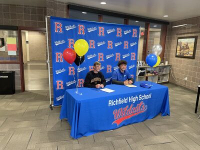 Richfield High School Student-Athletes Receive College Scholarships Monday
