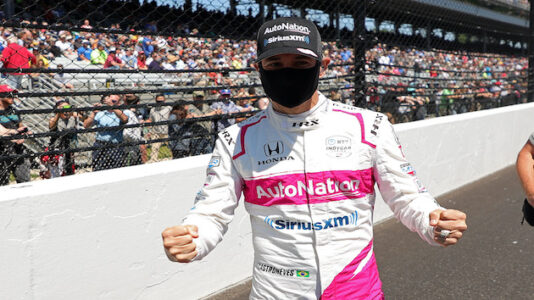 Castroneves wins Indy 500