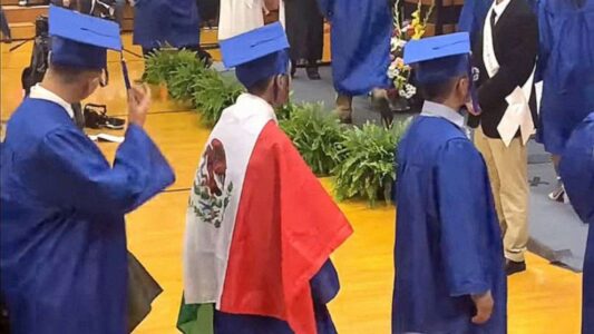 North Carolina student denied diploma after wearing Mexican flag over graduation gown