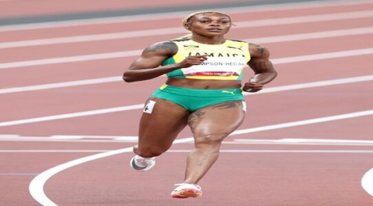 Jamaica sweeps women’s 100m at Tokyo Olympics as Elaine Thompson-Herah sets record