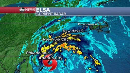 Tropical Storm Elsa hammers East Coast with heavy rain and wind: Latest forecast