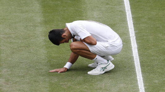 Djokovic wins Wimbledon, record tying 20th grand slam