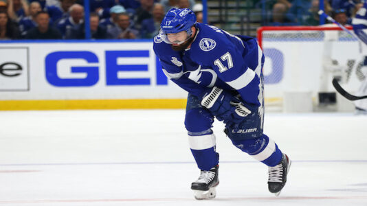 Killorn out as Lightning look to clinch back-to-back titles