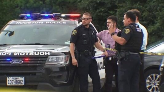 Three shot outside barbershop after argument between two men over who won foot race a month ago