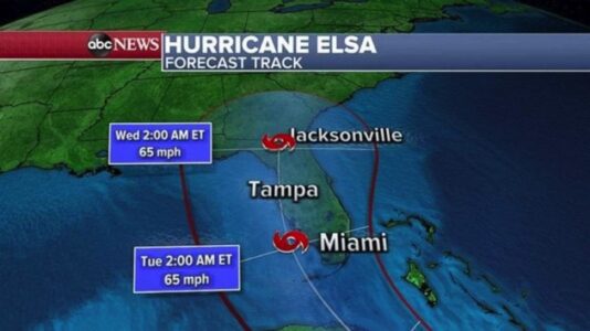 Hurricane Elsa latest: Track may spare Surfside, rescue effort from worst weather