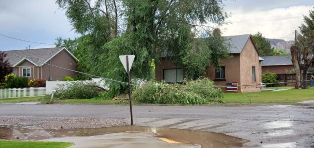Heavy Rain and Flooding Causes Power Outage in Richfield