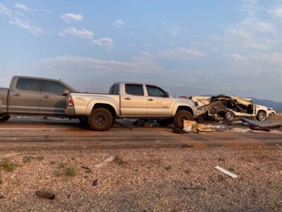At least 8 killed in 20-car pileup in Utah during sandstorm