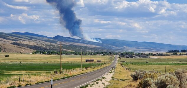 New Wildfire Burning in Sevier County