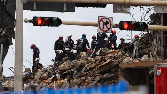 Surfside building collapse latest: Structural concerns halt search and rescue efforts