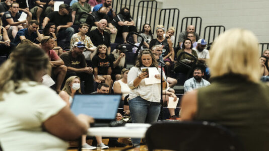 How school board meetings have become emotional battlegrounds for debating mask mandates