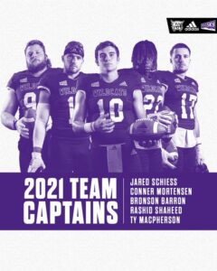 Weber State Football Selects Team Captains For 2021 Season