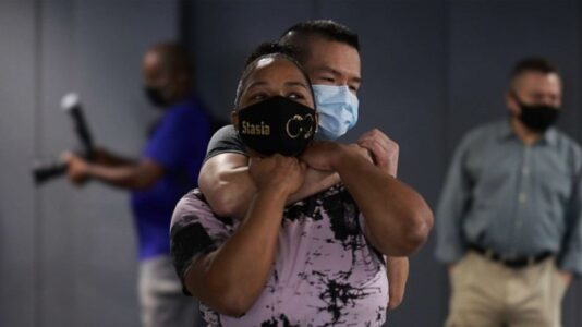 With unruly passenger incidents on the rise, flight attendants turn to self-defense training