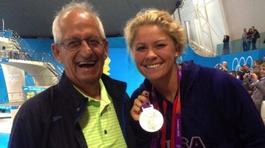 Olympian Elizabeth Beisel aims to become first woman to complete historic swim in honor of her late father