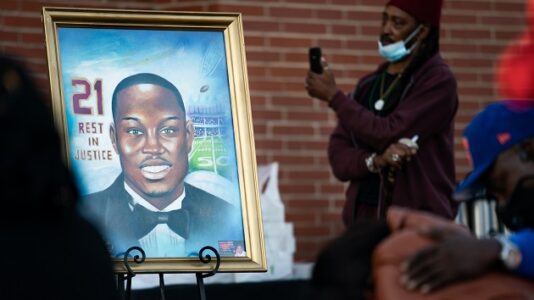 Ahmaud Arbery’s family welcomes indictment of ex-prosecutor over handling of son’s death