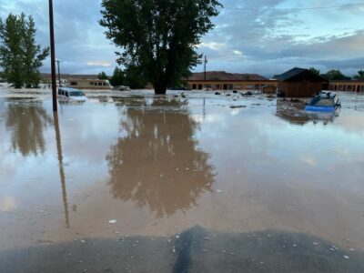 Rain Leads to Flooding in Hanksville