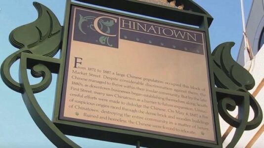 A century after arson decimated its Chinatown, San Jose to apologize for past racism and injustices
