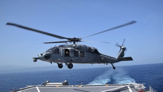 One rescued, five unaccounted for after Navy helicopter crashes off San Diego coast