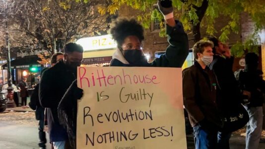Protesters Rally Against Rittenhouse Verdict In Salt Lake City