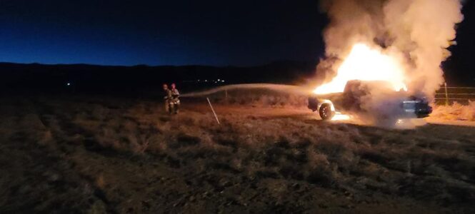 Vehicle Fire in Salina