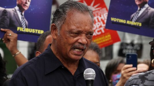 Jesse Jackson hospitalized while protesting at Howard University with students