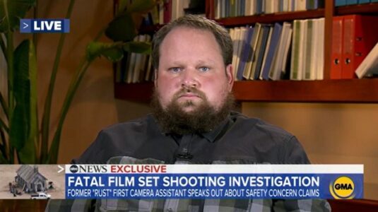 ‘Rust’ camera assistant who quit before shooting says safety concerns were ignored