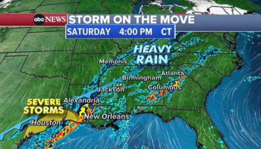 Storms, more possible tornadoes dominate forecast after week of wild weather