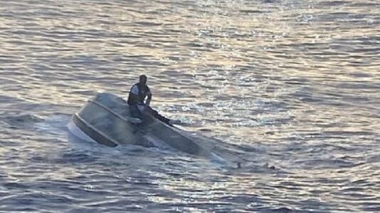 Coast Guard searching for 39 people after boat capsizes near Florida