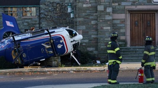 ‘Absolute miracle’: No serious injuries after medical helicopter crashes on way to pediatric hospital