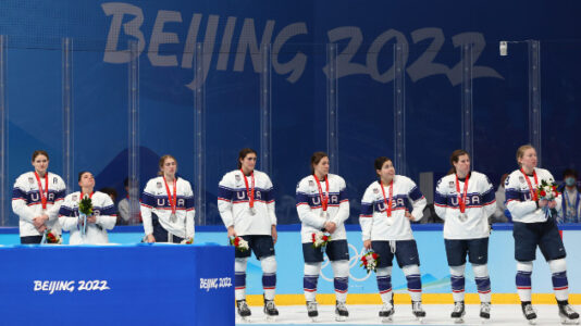 USA women’s hockey loses 3-2 to Canada, taking silver in Beijing