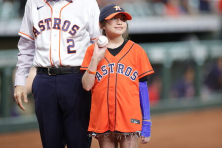 Uvalde school shooting survivor honored at Astros game nearly a month after hospital release