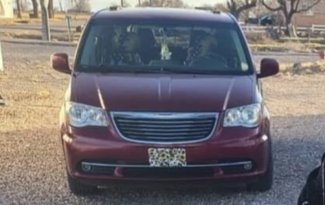 Stolen Van in Millard County