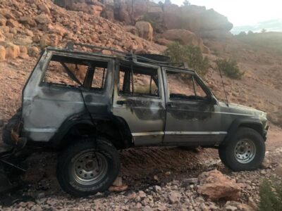 Vehicle Stolen and Set on Fire In Richfield