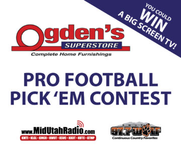 Ogden’s Superstore Pro Football Pick ‘Em Contest