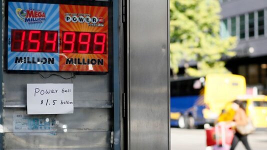 Powerball jackpot jumps to $1.9B after no ticket won Saturday’s drawing