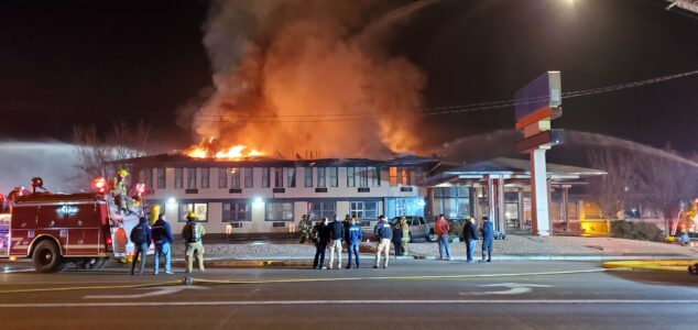 Structure Fire In Richfield