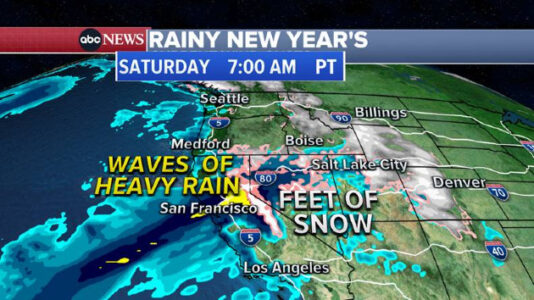 Could West Coast’s atmospheric river help undo drought conditions? Too early to tell, experts say