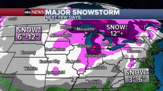 Massive storm, brutal cold hitting US this week: What to expect