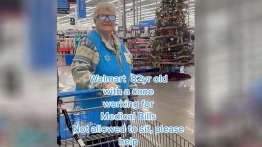 Strangers raise over $133K for 82-year-old Walmart employee who went viral on TikTok
