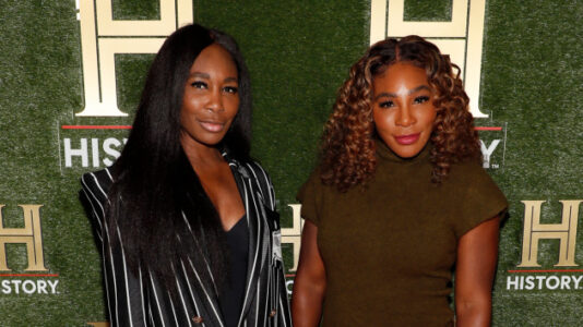 Serena Williams shows off sister Venus Williams’ awards, trophies