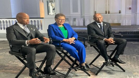 Black mayors call public safety, homelessness biggest issues for New York, LA and Houston
